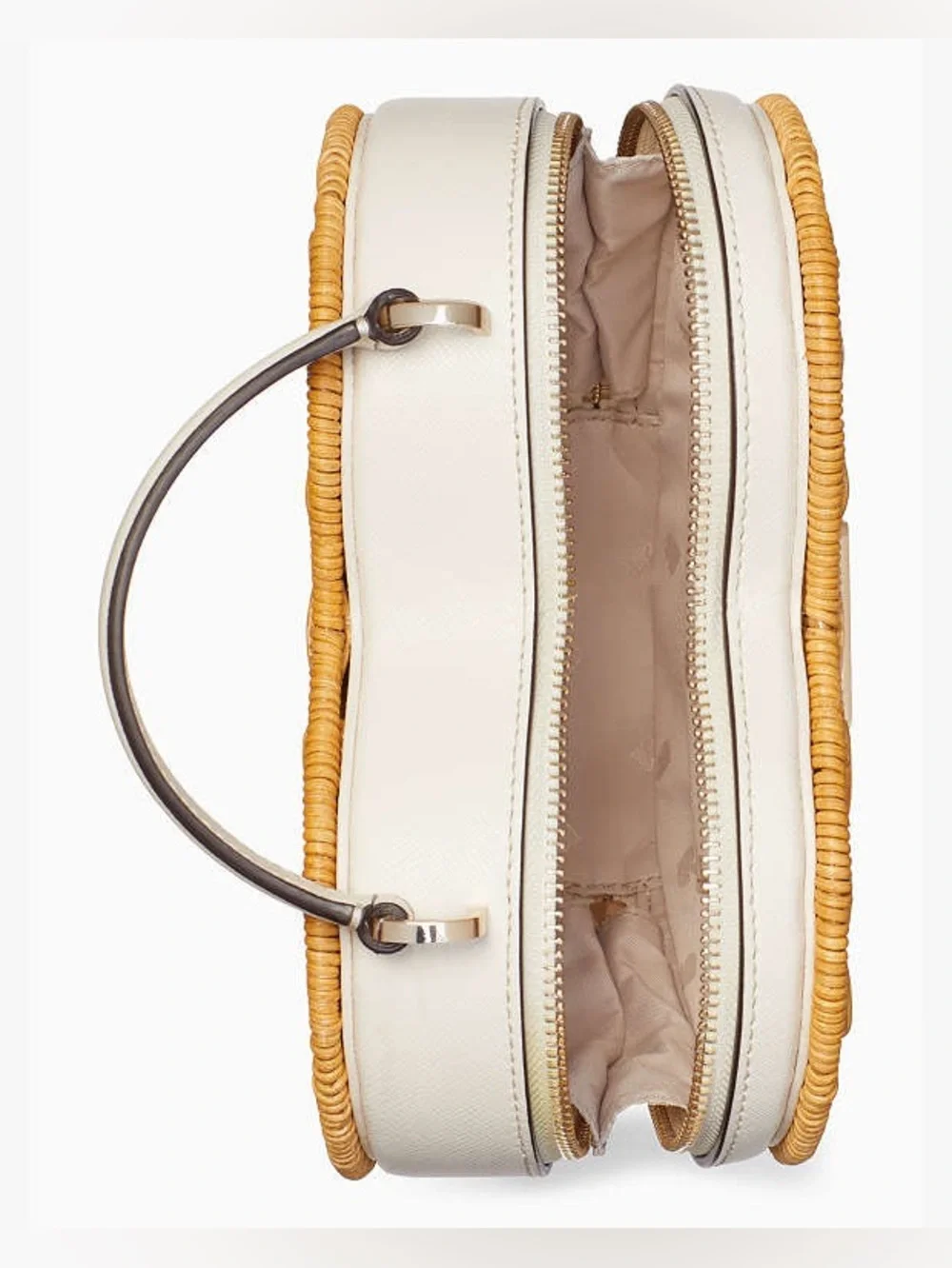 🤎Kate Spade Love Shack Heart Wicker Crossbody